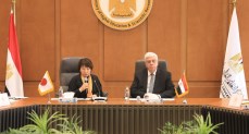  الدكتور أيمن عاشور وزير التعليم العالي والبحث العلمي، بالدكتورة آبي توشيكو وزيرة التعليم والثقافة والرياضة والعلوم والتكنولوجيا اليابانية،