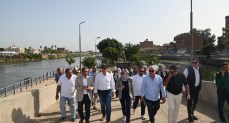 وزير الري يتفقد أعمال تطهيرات الترع بمحافظتى القليوبية والشرقية 
