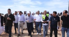 الوزير يتابع مشروع إنشاء خط سكة حديد بئر العبد - العريش- مطار طابا