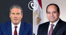 السيسي يبحث مع رئيس وزراء بريطانيا تعزيز التعاون المشترك 