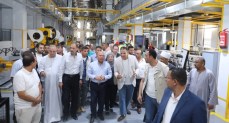 وزير الصناعة والنقل يفتتح مصنع الرضوان الدولي للصناعات الهندسية
