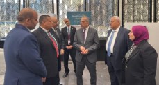رئيس البنك الزراعي يتفقد الأعمال النهائية بمقر البنك بالعاصمة الإدارية