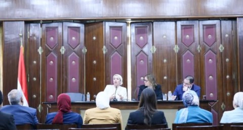أعضاء لجنة الطاقة والبيئة بمجلس النواب