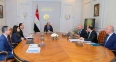 إجتمع الرئيس عبد الفتاح السيسي اليوم