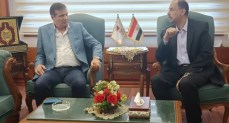 وزير الزراعة مع محافظ سوهاج