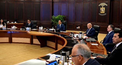 خلال اجتماع مجلس الوزراء اليوم