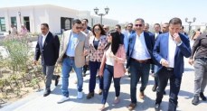 جولة تفقدية بالمدينة التراثية بالعلمين الجديدة