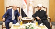 وزير الأوقاف يستقبل قاضي قضاة فلسطين ووزير الأوقاف الفلسطيني 