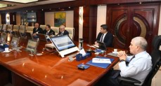 رئيس قناة السويس يبحث مع UW القبرصية تنافسية ترسانة بورسعيد البحرية