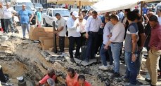 عودة التيار الكهربائى لمحطة محولات جزيرة الدهب بعد إصلاح الكابل 2     