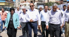 زيارة ميدانية لوزير قطاع الاعمال العام 