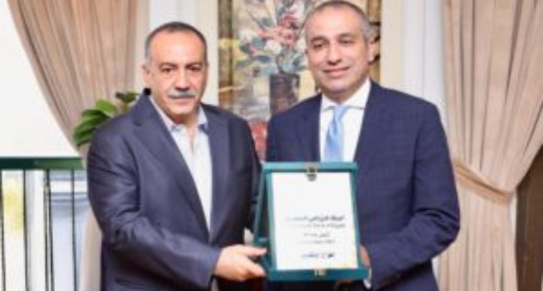 رئيس البنك الزراعي المصري  مع محافظ أسيوط