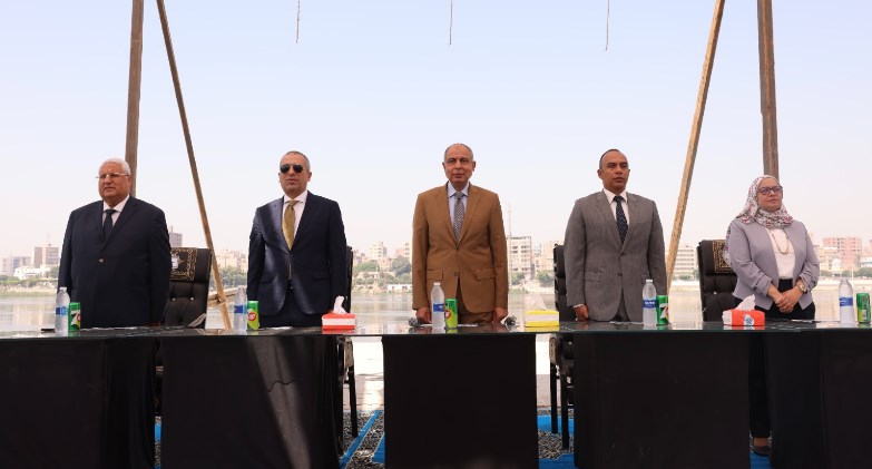 رئيس البنك الزراعي ومحافظ المنيا يوقعان بروتوكول تعاون
