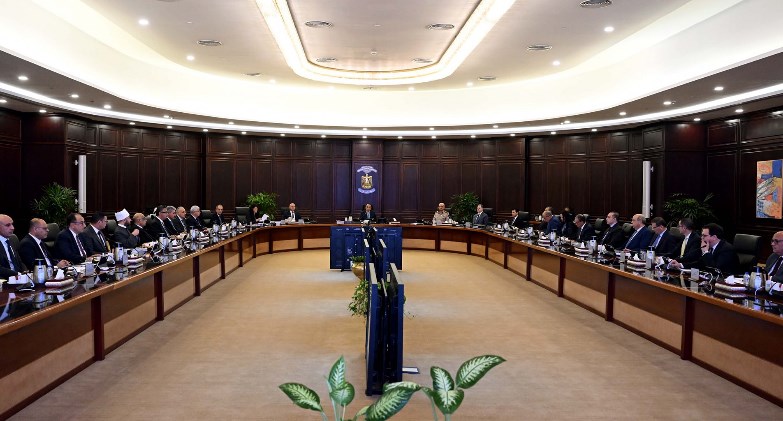 مجلس الوزراء خلال اجتماعه، اليوم الأربعاء،