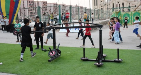 1000 لاعب ولاعبة يشاركون اليوم العالمي للشباب بالأسمرات