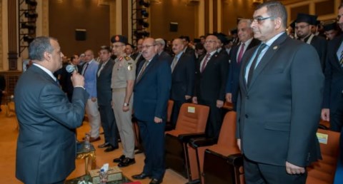حفل تخرج دفعة جديدة من الأكاديمية المصرية للهندسة 
