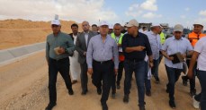    وزير الصناعة والنقل يتفقد مشروع الخط الأول من شبكة القطار الكهربائي