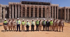 وزير العدل يتفقد مشروع مدينة العدالة بالعاصمة الإدارية الجديدة  