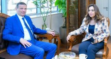 اجتماع وزيرة التنمية المحليةوزير الزراعة مع 