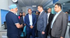 وزير الزراعة يزور مستشفى الناس ويُشيد بالخدمات الطبية