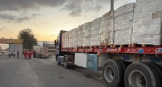  المساعدات الإنسانية إلى الفلسطينيين بقطاع غزة