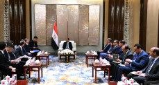 رئيس الوزراء يلتقي رئيس شركة هندسة الطاقة الصينية
