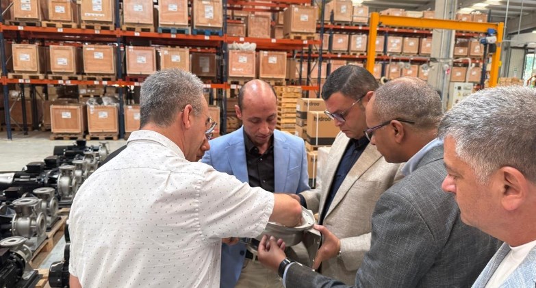 وزير الإسكان يزور مصنع هيدرو - Hydroo للطلمبات في إسبانيا