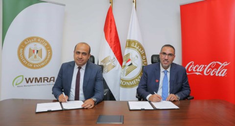 شركة كوكاكولا تتعاون مع وزارة البيئة لدعم منظومة النظافة بمحافظتي الجيزة والقليوبية