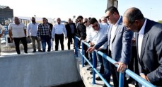  وزير الإسكان يتفقد أعمال رفع كفاءة محطة المياه الرئيسية بمدينة العبور