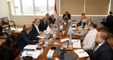 الشربيني مع ممثلي “أوراسكوم” ا