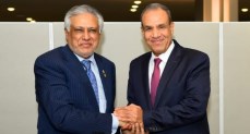 بدر عبد العاطي وزير الخارجية والهجرة وشئون المصريين بالخارج