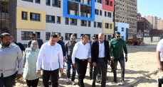 رئيس الوزراء يتفقد أعمال إنشاء المدرسة المصرية اليابانية الجديدة بشبين الكوم