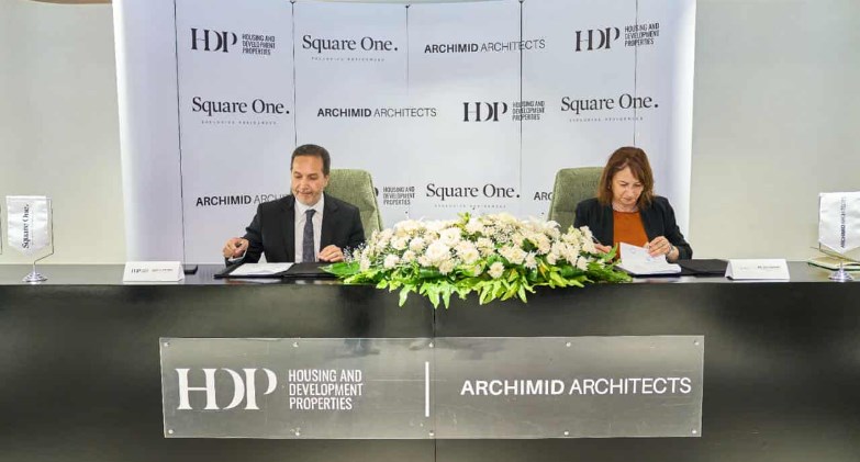 التعمير والإسكان العقارية HDP تتعاون مع Archimid Architects الاستشارية