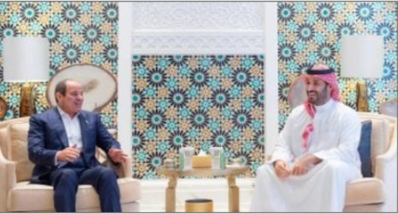 الرئيس السيسى والأمير محمد بن سلمان