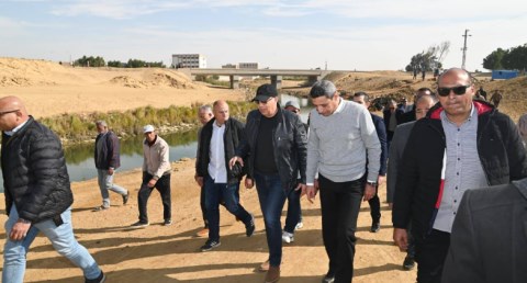 سويلم يتفقد حالة المنظومة المائية بالسويس ويتفقد محطة شرب السويس