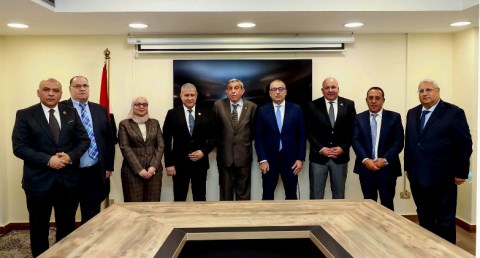 رئيس البنك الزراعي المصري يلتقي  رئيس وأعضاء لجنة الزراعة بمجلس الشيوخ