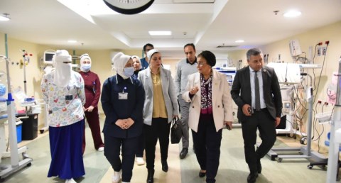 نائب وزير الصحة تتفقد منشآت الرعاية الصحية ببورسعيد لدعم الولادة الطبيعية