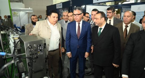 فاروق يفتتح معرض المعرض الدولي لتكنولوجيا صناعة الحبوب بمشاركة 125دولة