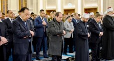 الرئيس السيسى يفتتح مسجد العزيز الحكيم بالمقطم بحضور كبار المسئولين 