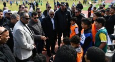 وزير الشباب والرياضة يتفقد مشروع «كابيتانو مصر 2026» باستاد العريش