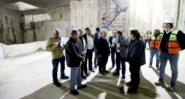 الوزير يتفقد مشروع مترو الأنفاق بالمرحلة الأولى من الخط الرابع للمترو
