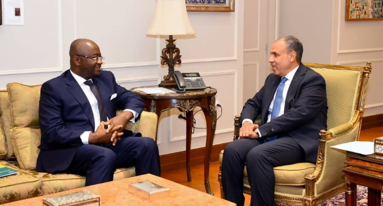 وزير الخارجية يستقبل رئيس البنك الأفريقي للتصدير والاستيراد