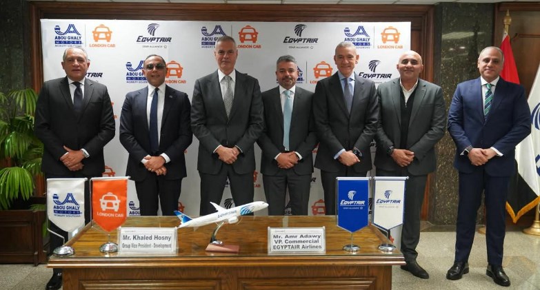 مصر للطيران توقع بروتوكول تعاون مع مجموعة أبو غالي موتورز لتعزيز تجربة سفر عملاء درجة رجال الأعمال