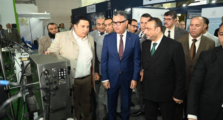 فاروق يفتتح معرض المعرض الدولي لتكنولوجيا صناعة الحبوب بمشاركة 125دولة