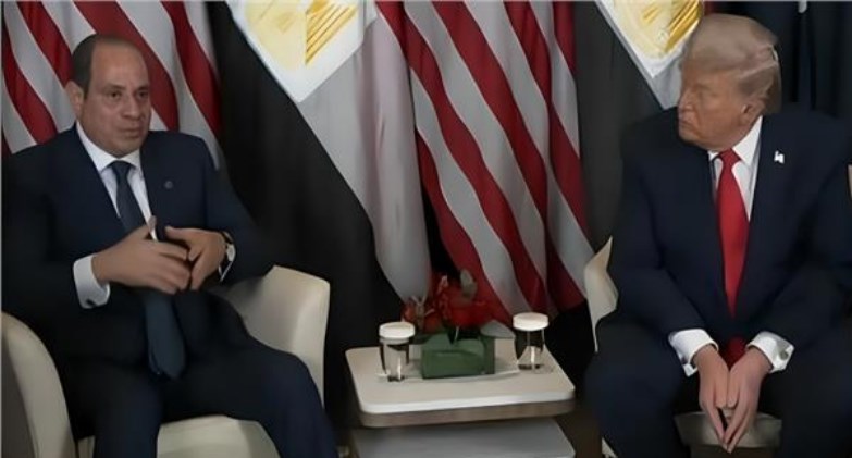 لقاء ثنائي بين الرئيس عبدالفتاح السيسي ونظيره الأمريكي