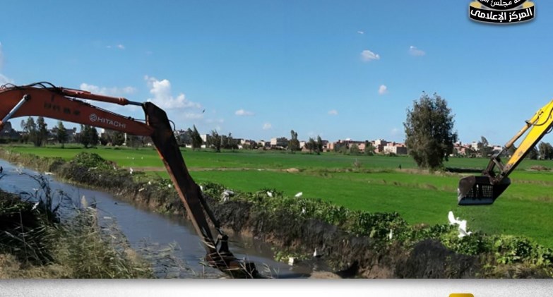 المركز الإعلامي لمجلس الوزراء يوضح حقيقة زيادة رسوم تطهير المساقي الخصوصية بنسبة 300% على المزارعين