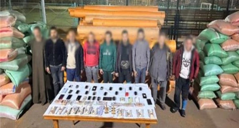 سقوط تشكيل عصابي تخصص في سرقة مواسير الغاز بحوزتهم 20 طنًا