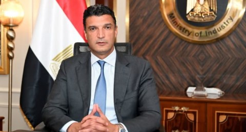 المهندس خالد هاشم وزير الصناعة