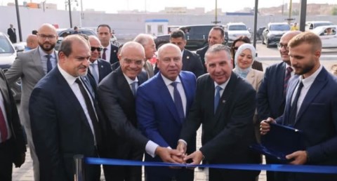 وزير النقل يفتتح ميناء العامرية الجاف بالإسكندرية