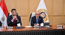 خالد هاشم وزير الصناعة والدكتور محمد فريد وزير الاستثمار